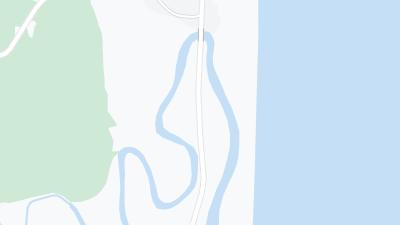 Kaart met de situering van het hotel