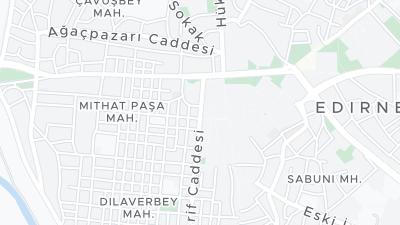 Hotel location map