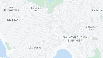 호텔 위치 지도