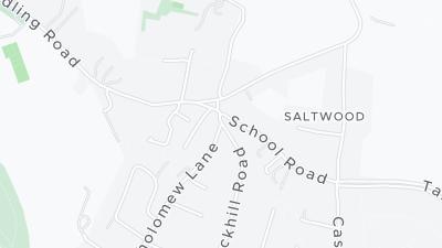 Hotel location map