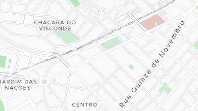 Hotel location map