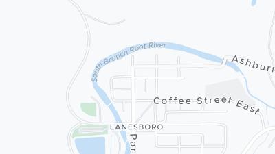 Карта локализации отеля