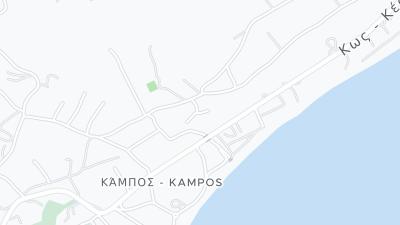 Plan de localisation de l'hôtel