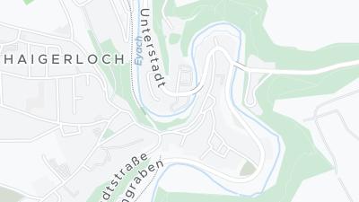 Mapa de localização do hotel