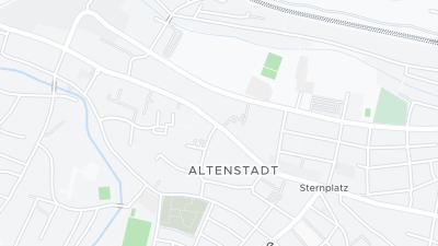 Mapa de localização do hotel