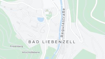 Mapa de localização do hotel