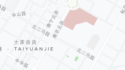 Mapa de localização do hotel