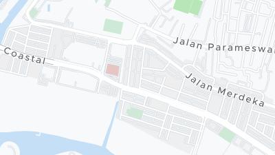 Mapa de localização do hotel