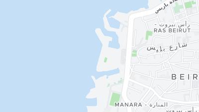 Hotel location map