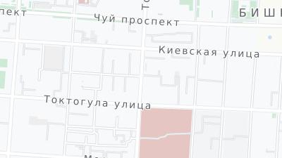 Hotel location map