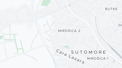 Hotel location map