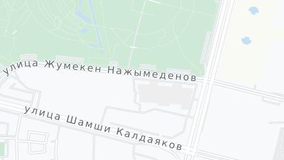 Hotel location map