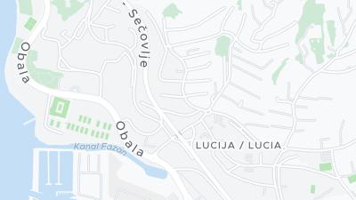 Hotel location map