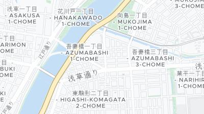 Mapa de localização do hotel