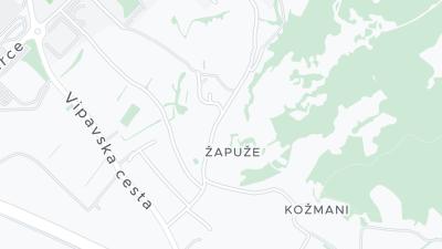 Hotel location map