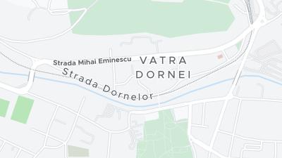 Mapa de localização do hotel