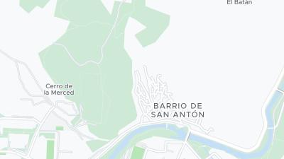 Hotel location map