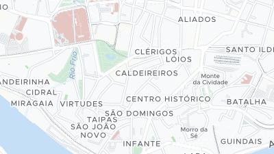 Hotel location map