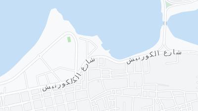 Hotel location map
