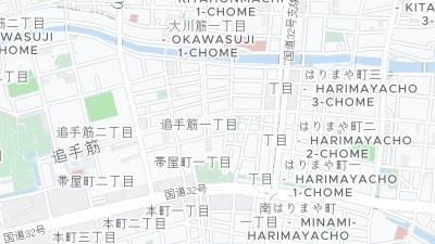 Hotel location map