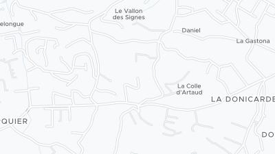 Kort over hotellets beliggenhed