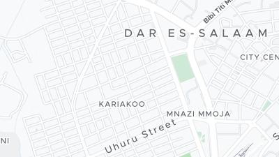 Hotel location map