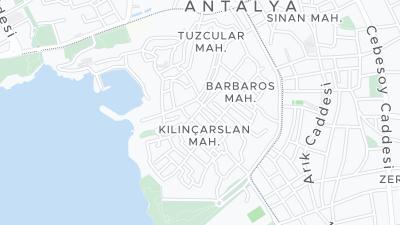Hotel location map