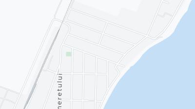 Kaart met de situering van het hotel