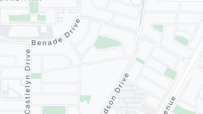 Kaart met de situering van het hotel