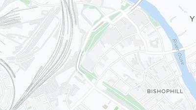 Hotel location map