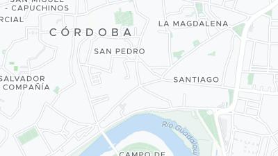 Hotel location map
