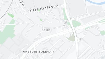 Hotel location map