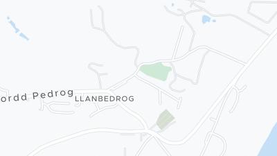 Visa hotellet på en karta