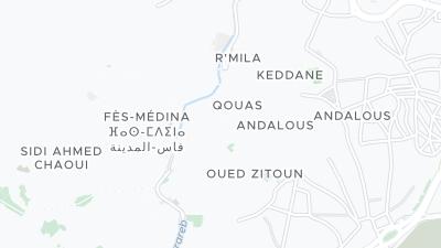 Hotel location map