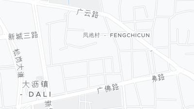 Mapa de localização do hotel