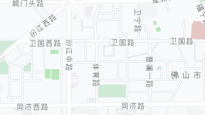 Mapa de localização do hotel