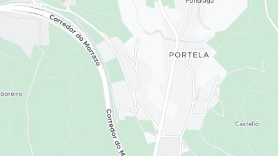 Hotel location map