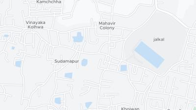 Mapa de localização do hotel