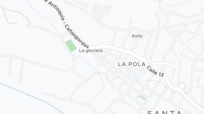 Карта локализации отеля