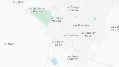 Visa hotellet på en karta