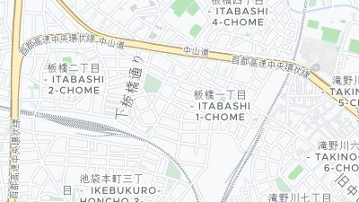 Hotel location map