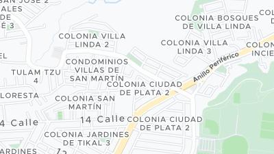 Hotel location map