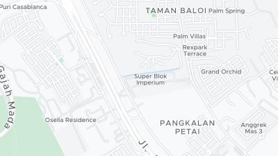 خريطة موقع الفندق