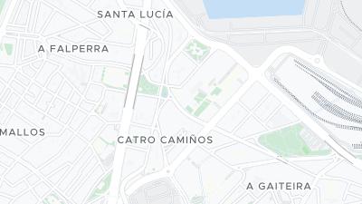 Mapa de localização do hotel