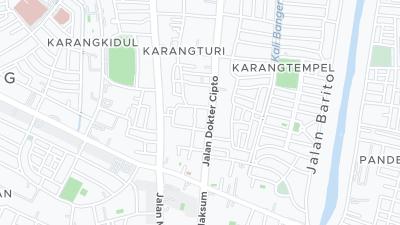 Hotel location map