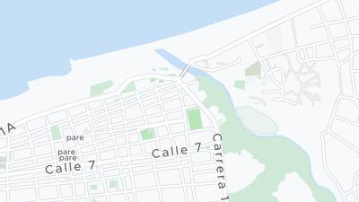 Mapa de localización del hotel