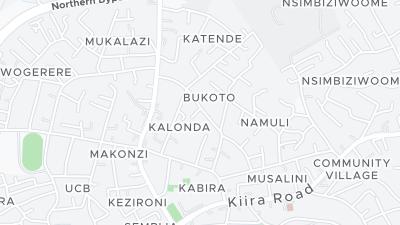 Hotel location map
