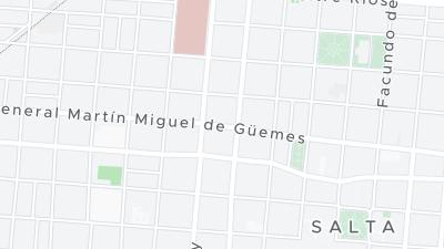 Hotel location map