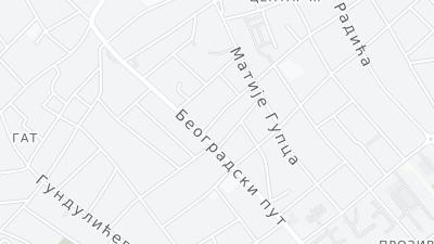 Hotel location map