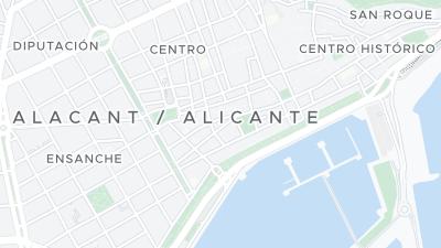 Hotel location map